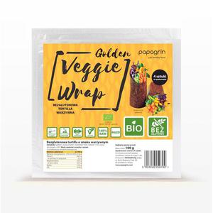 Veggie Wrap Bezglutenowa Tortilla Warzywna Bio 100g - Papagrin - 2869570548