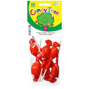 Lizaki Okrge Truskawkowe Bio 70 g (7x10 g) - Candy Tree - 2829357339