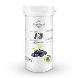 Acai Ekstrakt 500 mg 60 Kapsuek - Soul Farm - 2872197917