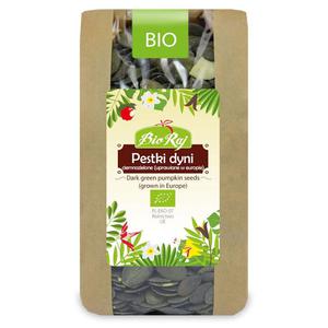 Pestki Dyni Ciemnozielone Europejskie Bio 300 g - Bio Raj - 2869570912