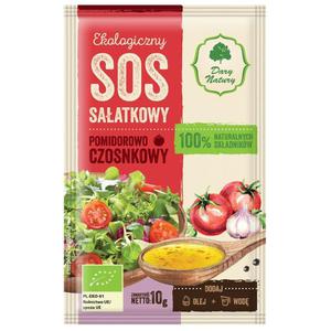 Sos Saatkowy Pomidorowo - Czosnkowy Bio 10 g - Dary Natury - 2869570920