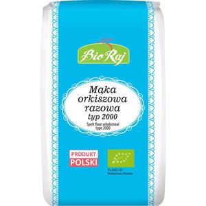 Mka Orkiszowa Razowa Typ 2000 Bio 1 kg - Bio Raj - 2869570974