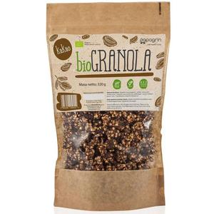 Granola z Kakao Bezglutenowa Bio 320 g - Papagrin - 2869570976