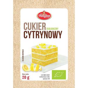 Cukier Cytrynowy Bio 20 g - Amylon - 2869570989