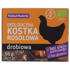 Kostka Rosoowa Drobiowa 66 g Bio - NaturAvena - 2869571081