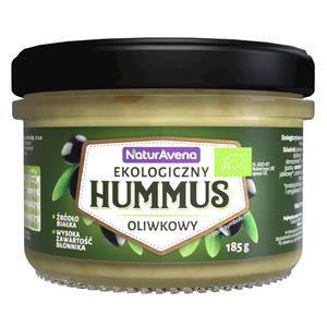 Hummus Oliwkowy Bio 185 g - NaturAvena - 2869571096