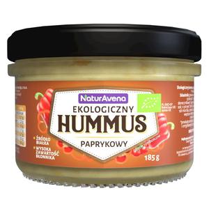 Hummus Paprykowy Bio 185 g - NaturAvena - 2869571097