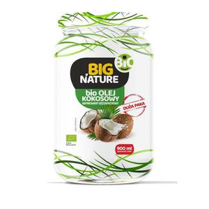 Olej Kokosowy Rafinowany Bio 900 ml - Big Nature - 2869571134