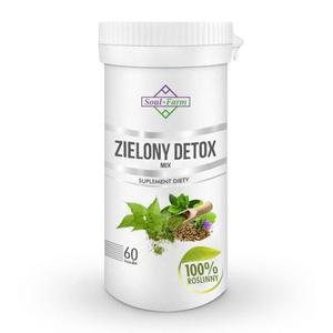 Zielony Detox Mix 500 mg 60 Kapsuek Premium - Soul Farm - 2869571180