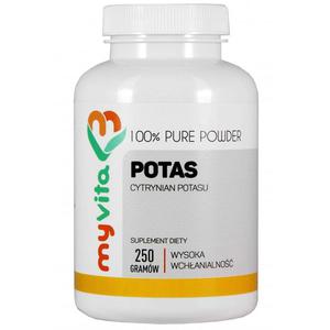 Potas Proszek (Cytrynian Potasu) 250 g - MyVita - 2869571183