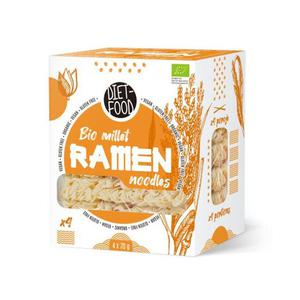 Bio Makaron Jaglany Ramen Bezglutenowy 280 g (4 x 70 g) - Diet Food - 2869571250