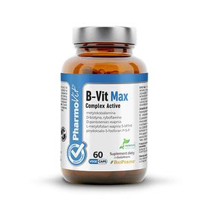 B-Vit Max Complex Active 60 Kapsuek Clean Label - Pharmovit - 2869571379