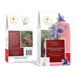 Herbatka Powiew Wschodu z Szafranem Eko 80 g - Dary Natury - 2869571393