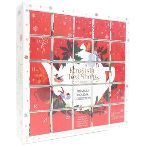 Kalendarz Adwentowy Red Puzzle Bio 25 sztuk - English Tea Shop - 2869571468