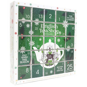 Kalendarz Adwentowy Green Puzzle Bio 25 sztuk - English Tea Shop - 2869571470