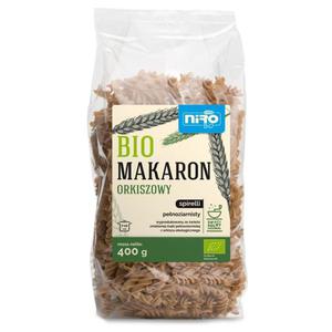 Makaron Penoziarnisty Orkiszowy Spirelli Bio 400 g - Niro - 2872197633