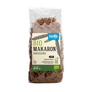 Makaron Penoziarnisty Orkiszowy Nitki Bio 400 g Niro - 2829357378