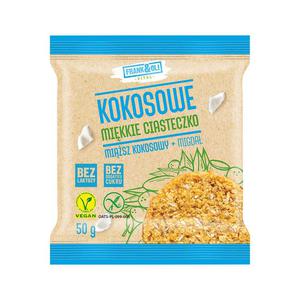 Ciasteczko Kokosowe + Migda Bezglutenowe 50 g - Frank & Oli - 2869571499