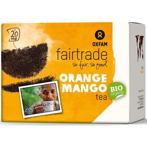 Herbata Czarna o Smaku Mango - Pomaracza Fair Trade Bio 36 g (20 x 1,8 g) - Oxfam - 2869571717