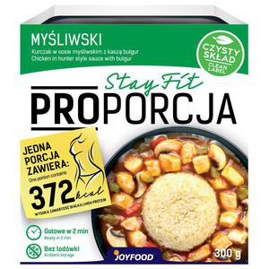 Kurczak w Sosie Myliwskim z Kasz Bulgur i Warzywami - Joyfood - 2869571755