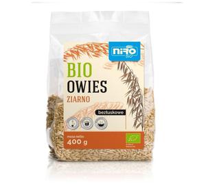 Owies Ziarno Bezuskowe Bio 400 g - Niro - 2869571877