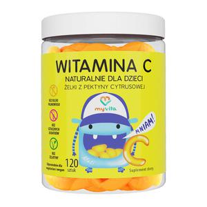 elki Naturalne Witamina C 120 sztuk - MyVita ( Ascorbic Acid ) - 2872198003