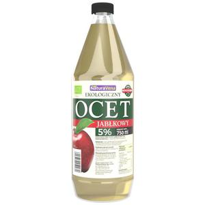 Ekologiczny Ocet Jabkowy 5% 750 ml - NaturAvena - 2869572033