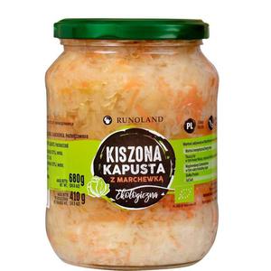 Kapusta Kiszona z Marchewk Eko 680 g (410 g) - Runoland - 2869572068