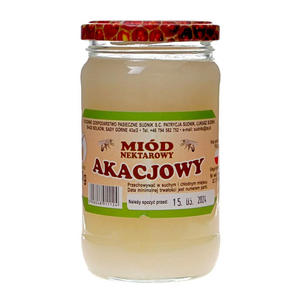 Mid Akacjowy 500 g - Pasieka Sudnik - 2869572210