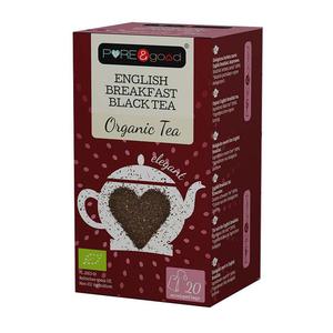 Herbatka Ekologiczna English Breakfast 36 g 20 Torebek Pure&Good - 2869572276