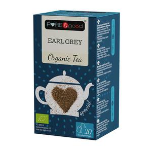 Herbatka Ekologiczna Earl Grey 36 g 20 Torebek Pure&Good - 2869572277