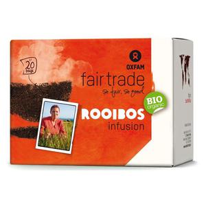 Herbata Rooibos Infusion Fair Trade Bio 20 x 1,5g 30 g Oxfam - 2869572638