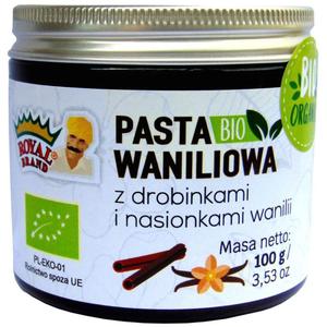 Pasta Waniliowa Bio 100 g - Royal Brand - 2869572663