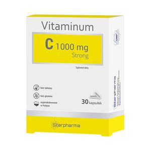 Vitaminum C 1000 mg Strong 30 Kapsuek - Starpharma ( Ascorbic Acid ) - 2869572767