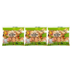 Zestaw 3 x Herbatniki Mini Jungle Bez Cukru 50 g - Ania - 2869572798