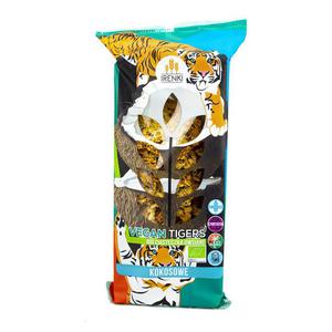 Ciastka Owsiane Vegan Tigers Kokosowe BIO 120 g - Irenki - 2872198116