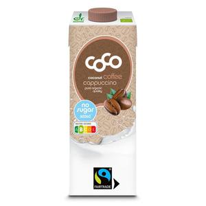 Napj Kokosowy Cappuccino Bez Dodatku Cukru Fair Trade Bio 1 l - Coco - 2869572821