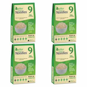 Zestaw 4 x Makaron Konjac Noodle Bezglutenowy Bio 385g - Better Than Foods - 2869573371