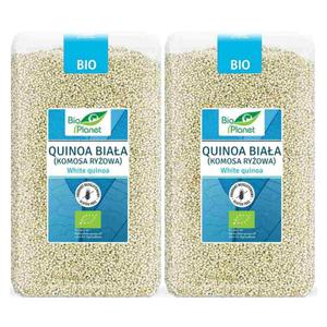 Zestaw 2 x Quinoa Biaa Komosa Ryowa Bio 1 kg Bio Planet - 2869573515