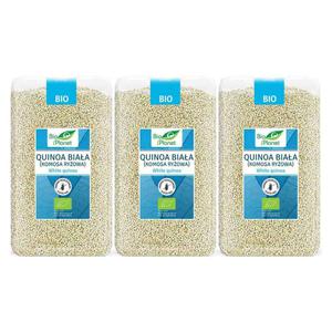 Zestaw 3 x Quinoa Biaa Komosa Ryowa Bio 1 kg Bio Planet - 2869573516