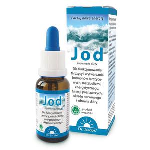 Jod Krople 20 ml - Dr.Jacobs - 2869573593