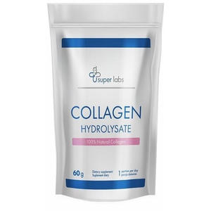 Kolagen Hydrolizowany - Collagen Hydolisate 60 g - Super Labs - 2869573606