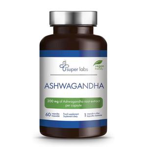 Ashwagandha 60 Kapsuek - Super Labs - 2872198189