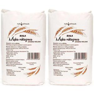 2 x Mka Orkiszowa Biaa Drobna 1 kg Vegamarket - 2869573899