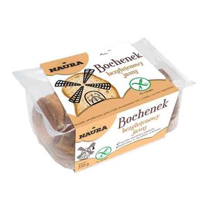 Bochenek Bezglutenowy Jasny Krojony 350 g - Naura - 2869573919