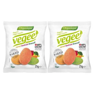 2 x Chipsy Warzywne Bezglutenowe 25 g Vegee Bio - McLLOYD'S - 2869573981