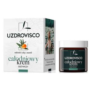 Caodniowy Krem Do Twarzy Odywczy - Rokitnik i Olej z Moreli 50 ml - Uzdrovisco - 2869574083