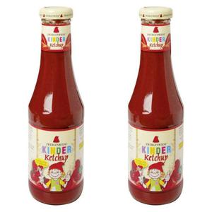 2 x Ketchup Dla Dzieci Sodzony Syropem Jabkowym Bio 500 ml - Zwergenwiese - 2869574243