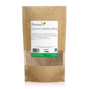 Cynamon Cejloski Mielony 100 g - Planteon - 2872198240