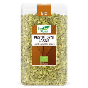 Pestki Dyni uskane Jasne Bio 1kg - Bio Planet - 2869574353